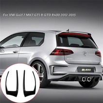 리어 범퍼 익스텐션 디퓨저 리어 범퍼 안개 램프 폭스바겐 골프 7 세대 gtd gti r400 2012-2015 외장 부품, 엉덩이 부분
