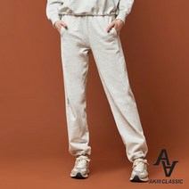 [본사정품] 스탠다드핏 스트링 스웨트팬츠 라이트그레이