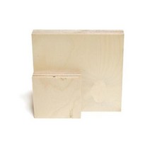 아이베란다 목재자투리모음 소품제작용 스트링아트재료, 8.자작나무합판 15T 100x100(7개)