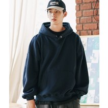 JEMUT 베이스 오버핏 후드 6종 다크네이비 KJHD2434 Base Overfit Hood Darknavy