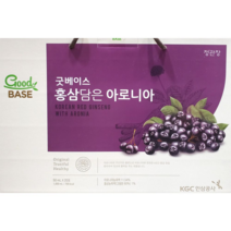 한가위 부모님 추석 명절 선물세트 홍삼담은 아로니아
