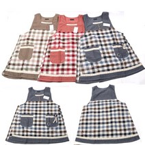 한스빌 꽃레이스앞치마마 앞치마, 그린