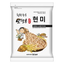 [메현미] 힘찬농부오달봉 2022년산 햇곡 국산 예천 고논 현미 메현미 현미쌀, 1포, 10kg(5kg+5kg)