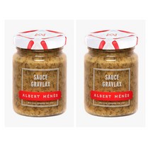 알버트메네스 프랑스 그라블락스 소스 90g x2개 Albert Menes Gravlax sauce, 2개