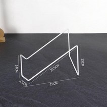 전화기 받침대 병원용 사무용 빈티지 데스크테리어, 단일사이즈, 큰 화이트