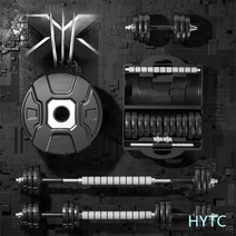 우레탄 조립식덤벨 바벨 세트 조립아령 거치대 렉 덤벨30kg 15키로아령, 40kg