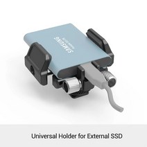 SmallRig-삼성 T5 ssd용 스몰리그 카메라 리그 마운트 블랙 매직 디자인 포켓 시네마 4K / 6K 케이지 2245 용, CHINA_Universal Holder