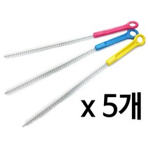 틈새솔 다용도 파이프청소솔30cm x(5개) 긴세척솔 배관솔 틈 28032EA