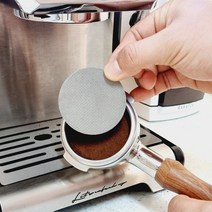 [호환] 커피 퍽필터 퍽스크린 150um 1.0mm 채널링 방지 메쉬 퍽디퓨저 51mm, A. 150um 1.0mm, B. 53mm
