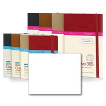 디루소 양지사 크리에이티브365 빈티지 블랭크 노트 S, 블랙, 1개