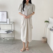 아이슈즈카라 반지퍼 블라우스 1082419