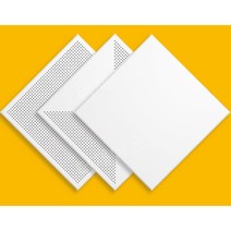 천장마감재 천장 알루미늄 판넬 600x600 사무실 천장 설치 자재, 600X600x1.0, 표준