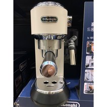 드롱기 데디카 커피머신 EC685 화이트, 드롱기 반자동
