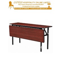 1인 호두나무 식탁 30 w x 72 d x 30 h mm 접이식 연회 테이블, 없음