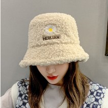 스윙어패럴 겨울 캐주얼 뽀글이 벙거지 양털모자 버킷햇