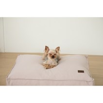 도그캐츠 네모방석 파워쿠션 진드기방지 수작업 국내제작, 그레이