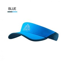 트레일런닝 모자 대두 야구 캡 테니스 러닝 마라톤 등산 썬캡 비니 AONIJIE-남성 여성 야외 스포츠 양산 통기성 UV 보호 하이킹 사이클링용, E4080S Blue