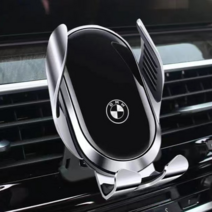 BMW 고속 무선 충전 핸드폰 거치대 3시리즈 5시리즈 X1 X7 BMW로고 QC3.0 시거잭 무료, 20-21년X5X6X7