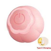 캣볼 스마트 고양이 장난감 자동 롤링 공 전기 고양이에 대 한 대화 형 교육 자기 이동 새끼 실내 재생, Smart Pink, 5.Smart Pink