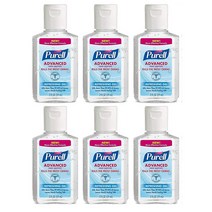 퓨렐 핸드 새니타이저 59ml 6팩 리프레싱 젤 Purell Advanced Hand Sanitizer Refreshing Gel 2 oz, 1개