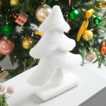 모던화이트 트리 40cm 크리스마스 무장식 나무 TRHMES, 미니트리