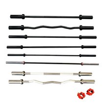 헬스 벤치프레스 봉 중량 딥스바 스트레이트 바 덤델, C 타입 베어링 8개2.2m(스펙 사진 참조)