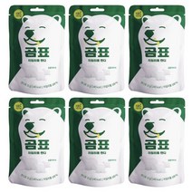 아이들을 위한 양치캔디! 곰표자일리톨 캔디, 35g, 6개