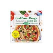 오뚜기 베지터블 컬리플라워도우 피자 405g, 단품, 단품