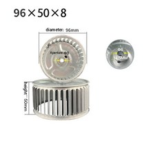 환풍기 원심 팬 송풍기 휠 임펠러 교체 오븐 윈드, [02] 96X50X8B, 02 96X50X8B