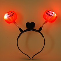 할로윈호박불빛머리띠(1p) 할로윈 홈파티 파티용품