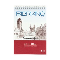 파브리아노 드로잉아트 스프링 CS01 A5 200g, 30개