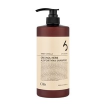 CH6 그리놀 허브 알로포시아 탈모샴푸 엠버바닐라향 1000ml, 1개