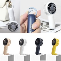 휴대용 미니 핸드 버클 선풍기 초소형 USB 충전 3단계 풍속 핑거 손가락 링, 하이온 H18 초미니 버클 선풍기, 핑크