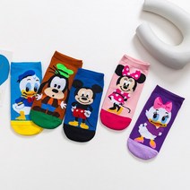 이젠 괜찮아 여성 호신용품 5PCS 세트 스누피 찰리 브라운 여성 통풍 스포츠 양말 만화 편안한 코튼 발목, 06 5PCS M