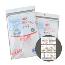 가스렌지후드필터 3P 주방환풍기필터 후드커버, 대