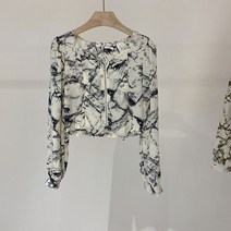 김비서블라우스 곱창 여름 블라우스 왕리본 봄 벌룬 5 6 월 결혼식 하객룩