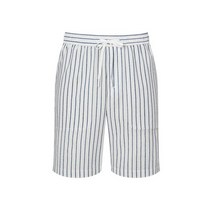 [헤지스 남성] [[22SS]] HZPA2B703WT 화이트 스트라이프 밴딩숏팬츠