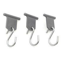 텐트트레일러 카고트레일러 캠핑텐트트레일러 3Pieces RV Camping Awning Clothes Hook Hangers Portable C, 01 TYPE1
