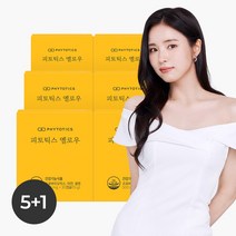 피토틱스 옐로우 한국인 질유래유산균 MB01유산균 프로바이오틱스 30억 보장, 6개, 30정, 30정
