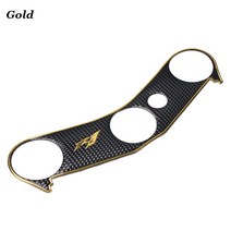 오토바이 부품 Yamaha YZF-R1 YZF R1 2004- 2008 오토바이 탱크 보호 플레이트 포크 배지 스티어링 브래킷, 01 금