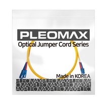 플레오맥스 광점퍼코드 LC-SC 싱글모드 2코어 1M~50M, PLO-LS205SM(5M), 1개