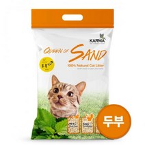 [더 케이 펫]카르마 두부모래 오리지널 3kg 6개, 단일속성