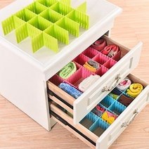 다용도 길이 조절 서랍정리칸막이 A형(HM0124), 랜덤발송