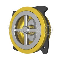우성 플랜지식 판체크밸브 황동16K PA12-V(VITON) 40A, 단품
