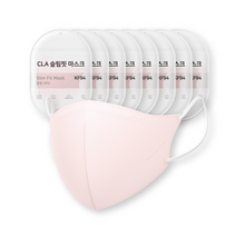 CLA 새부리형 슬림핏 보건용 마스크 중형 KF94, 5개입, 8개, 핑크