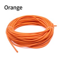 1M/5M 자연 라텍스 고무 호스 1.6 2 3 4 5 6 7 9 10 12 14 17mm 고탄성 탄성 외과 용 의료용 튜브 슬링 샷 투석기, [05] 주황색, [01] 1 Meter, [01] ID 2mm x 5mm OD