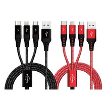 알파(ALPHA) 멀티데이터케이블 CC3 11 3in11M 2컬러, [1291920]블랙/free