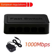 인터넷허브 랜선허브 poe 스위치 101001000mbps 58 포트 기가비트 네트워크 스위치 기가비트 이더넷 네트워크 스위처 rj45 lan 허브 고성능 이더넷 eu 플러그, 빨간색