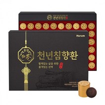천년 침향환 3.7g x 60환 황제 단 원 가루 분말, 1개