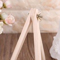 대형 나무 미니 테이불 이젤 휴대용 탁상용 번문가용 책상용 나무 테이블 아티스트 페인팅 공예 나무 스탠드 파티 장식